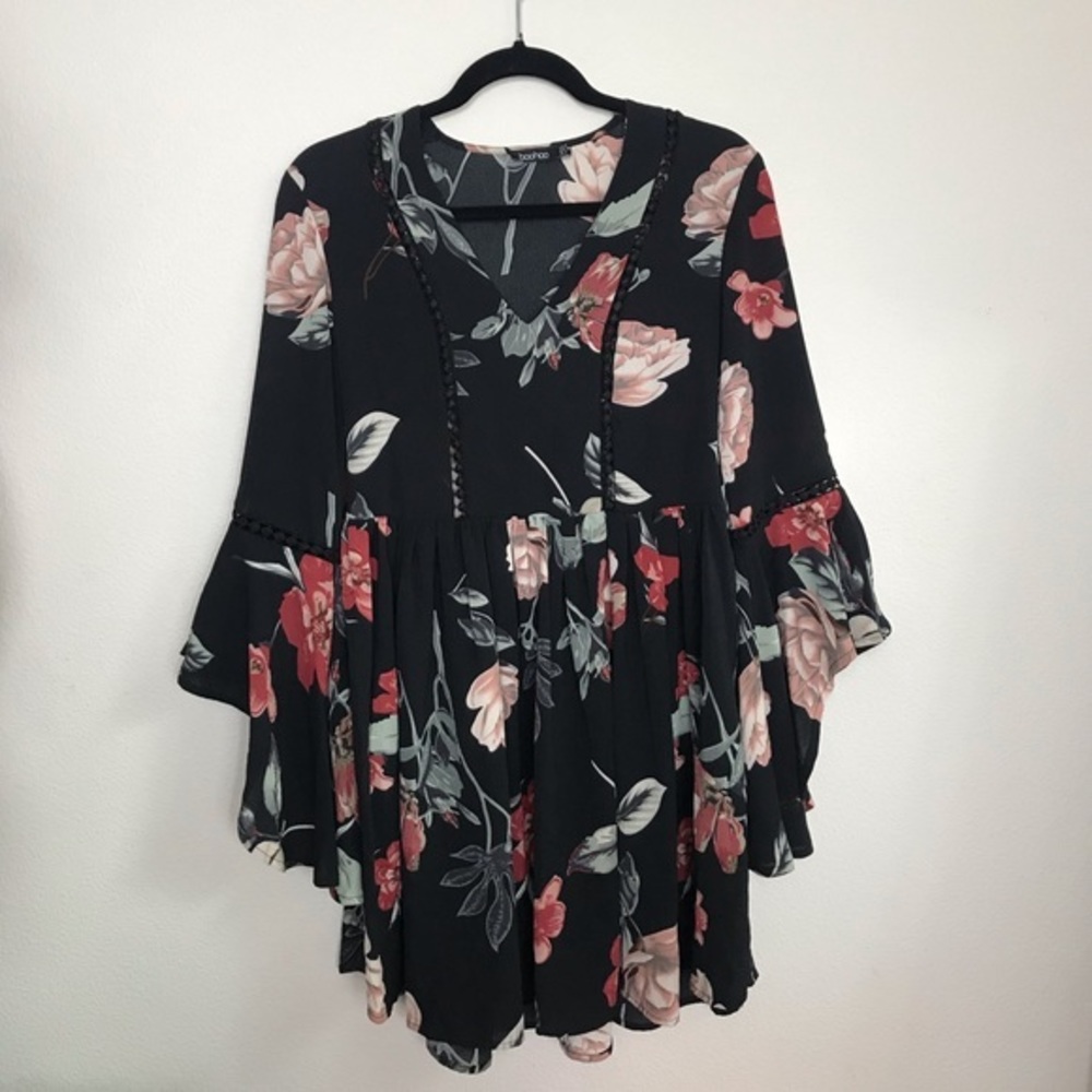 BOOHOO || FLORAL DRESS✨ - Picture 2 of 7